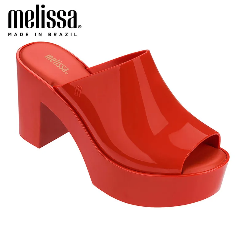 melissa platform flip flops