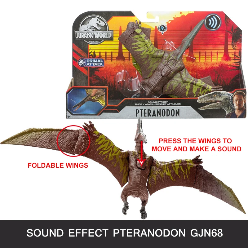 jurassic world sound strike pteranodon figure