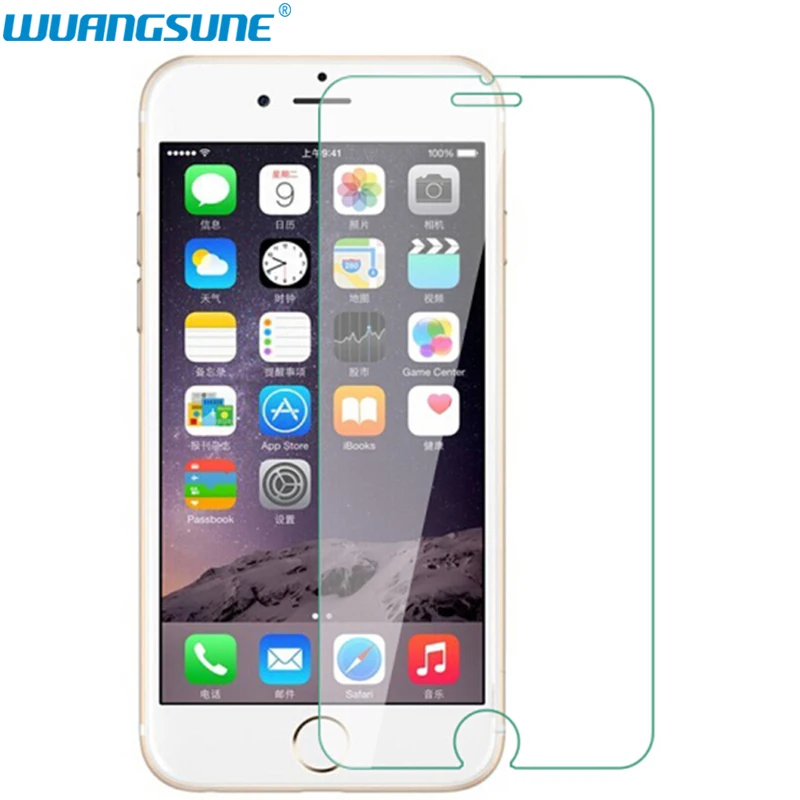 2PCS For iphone 6 6S 7 8 Plus SE2020 Screen Protector 13 12mini 11 Pro MAX XR X XS HD Transparent tempered glass Film-animated-img