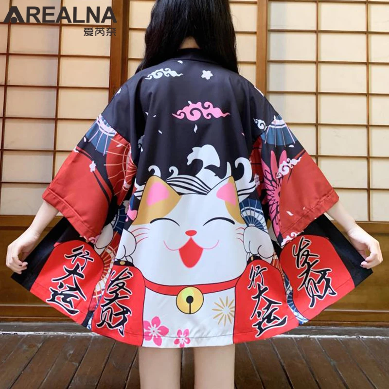 Wholesale Japanese Kimono Traditional Clothing Crane Carp Anime Kimono  Dress Shirts Women Samurai Haori Hombre Yukata Man Cardigan Shirt From  m.