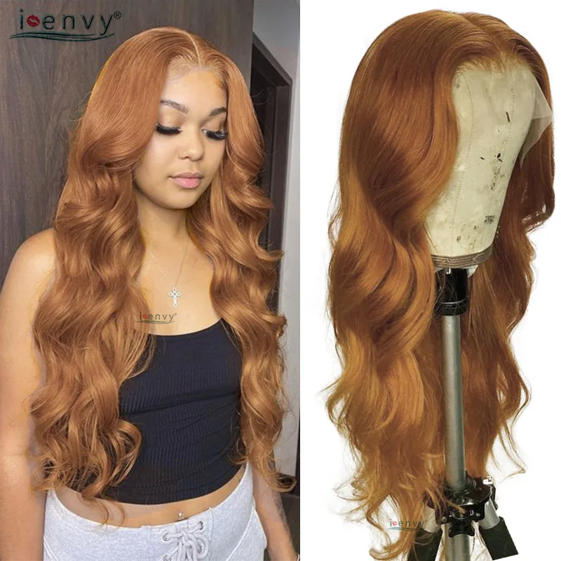 brown lace front wig with blonde highlights