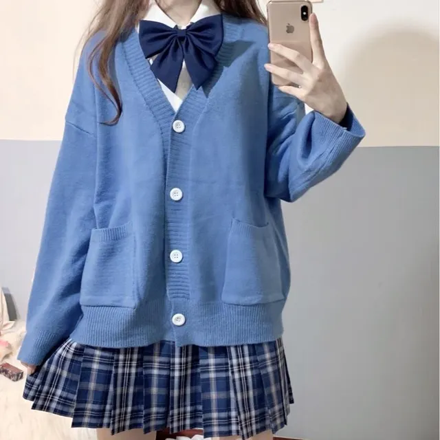 Japan School Sweater Spring Autumn 