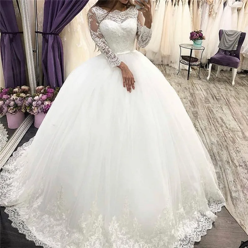 Lover Kiss Ball Gown Wedding Dresses 