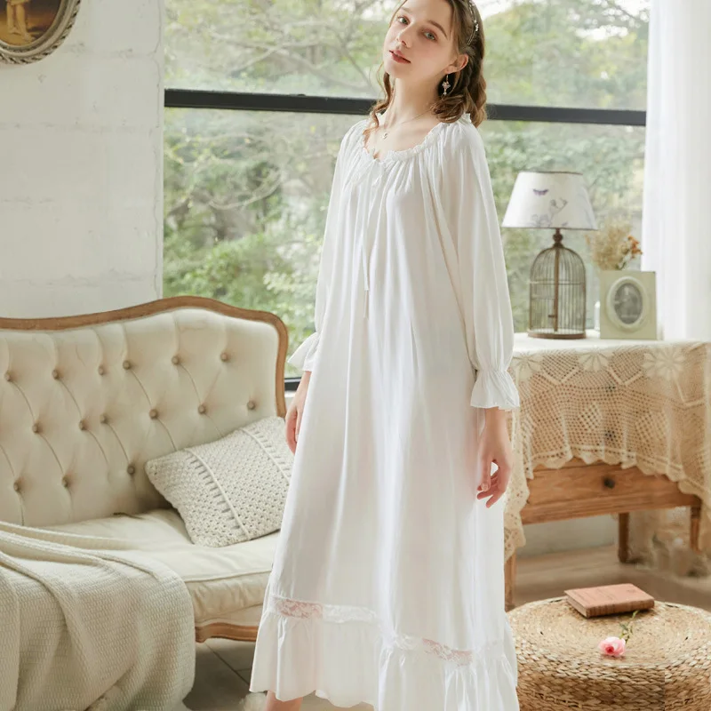 Victorian Womens Ladies Nightdress Sexy 