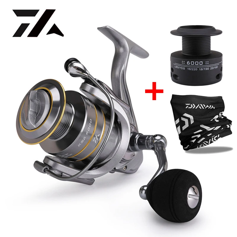 Stainless Steel Bearing Spinning Fishing Reel 16KG Max Washer Drag