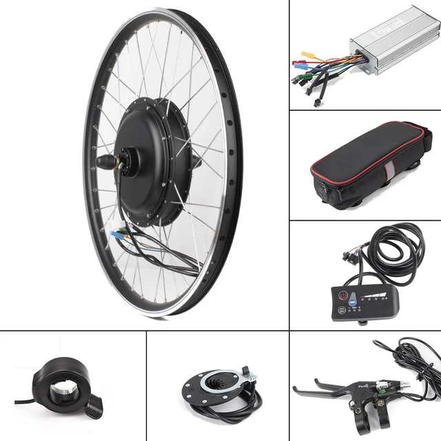 26 inch front wheel electric bicycle motor conversion kit