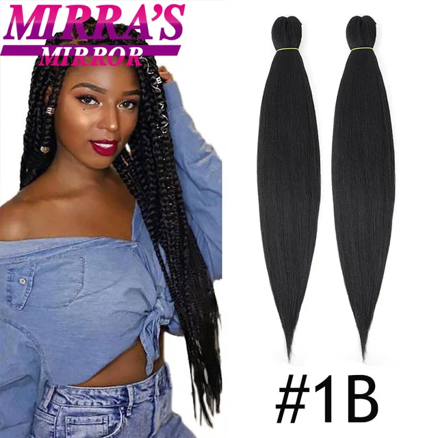 12/16/20/26/30/36/42/48 Inch Braiding Hair Long Yaki Straight