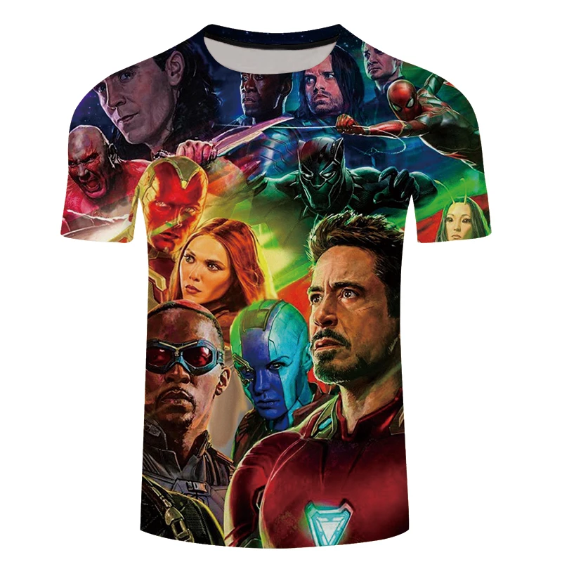 Avengers t shirt mens Clearance