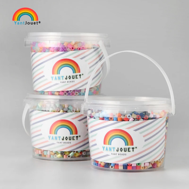 10000pcs / bag 2.6mm mini hama beads kids DIY toy colormixing