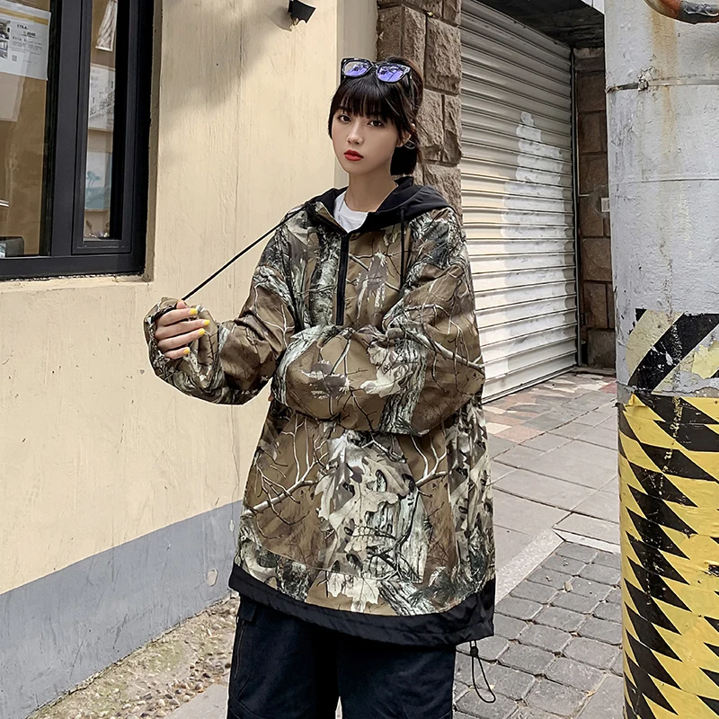 Womens Camouflage Hoodies 