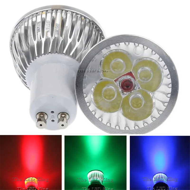1- 10pcs GU 10 LED Spotlight Dimmable GU10 LED Lamp 3W 9W 12W 15W 110V 220V Red green blue Lampada LED Bulbs Spot light Luz