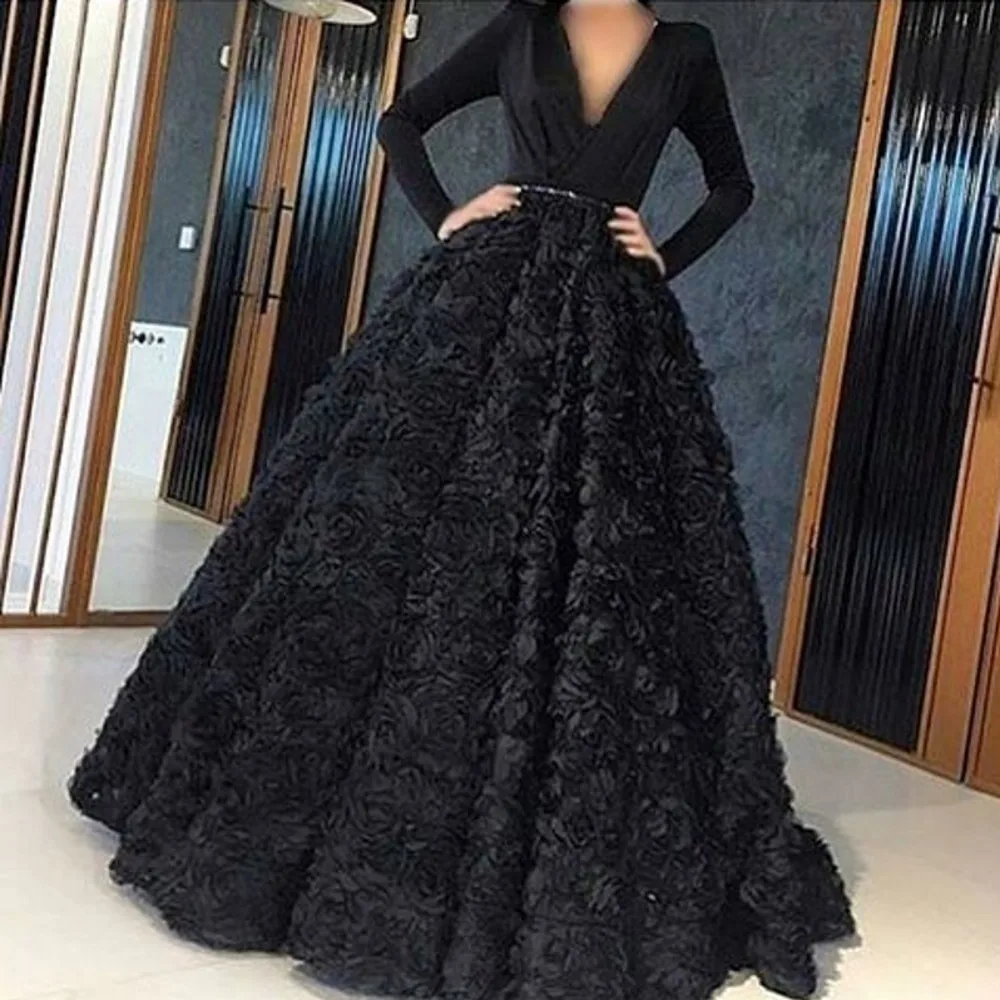 Elegant Long Ball Gown Evening Prom 