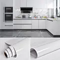Marble Vinyl Film Self Adhesive Wallpaper for Bathroom Kitchen Cupboard Countertops Contact Paper PVC Waterproof Wall Stickers preview-2