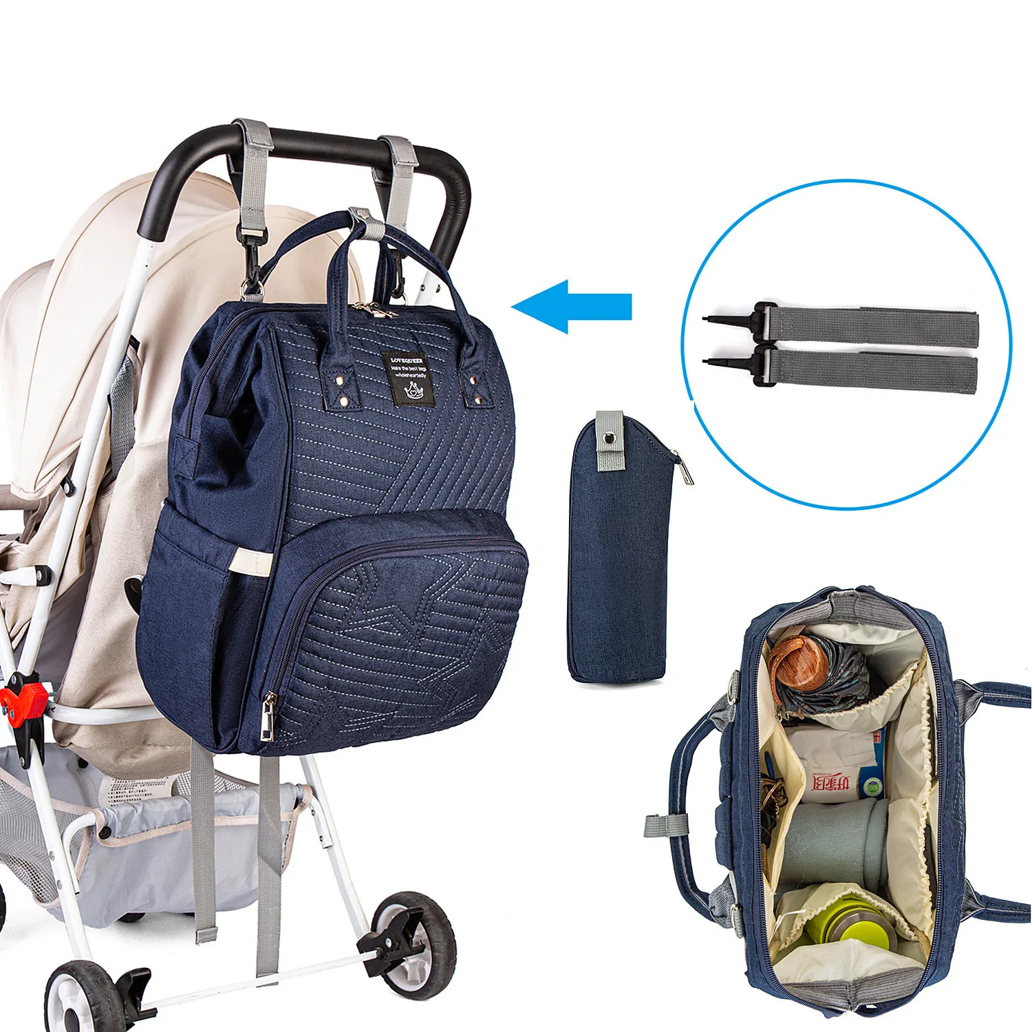 Lequeen New Fashion Mummy Maternity Bag 