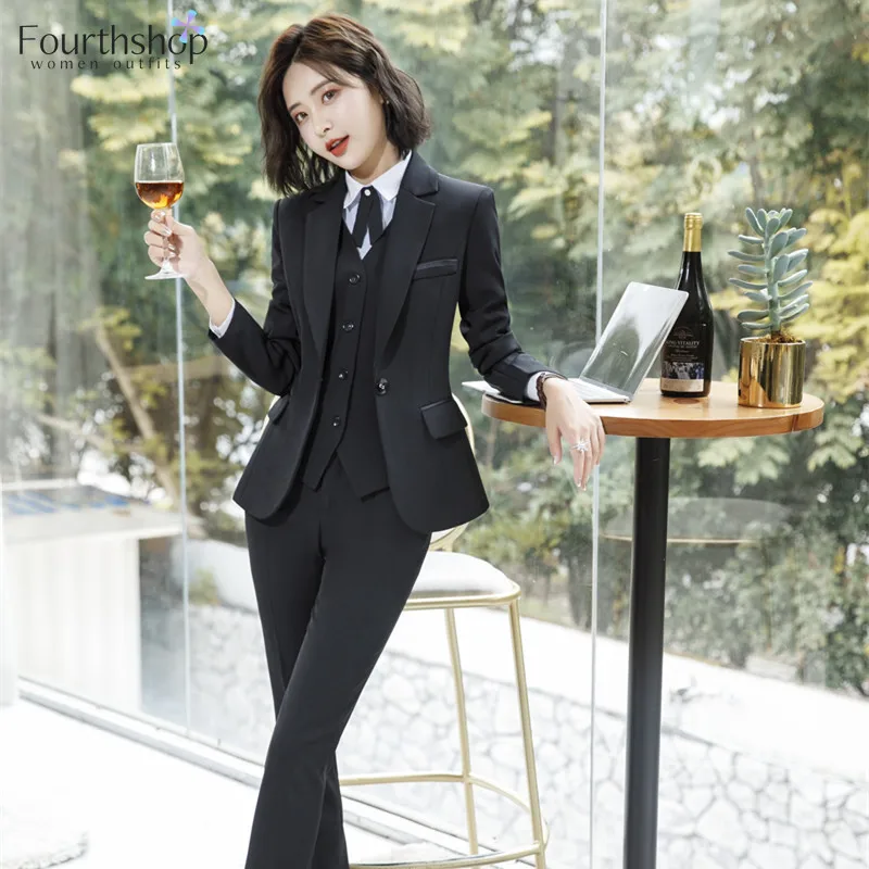 professional womens pant suit