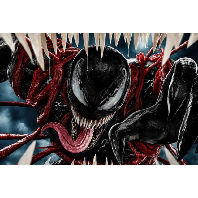 Impressionist Wall Art Movie Star Spider Man Venom Diamond Painting Parlor  Study for Living Room and Kid's Bedroom Home Decor