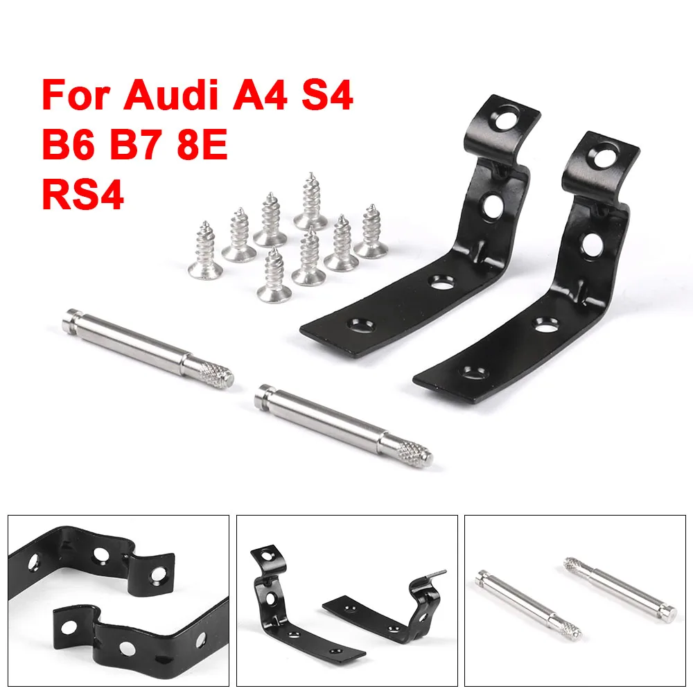 Glove Box Lid Hinge Snapped Repair Fix Kit Brackets For Audi A4 S4 RS4 B6 B7 8E For Seat Exeo/ST 3R5-animated-img