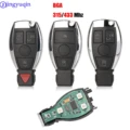 jingyuqin Smart Remote Key For Mercedes Benz Year 2000+ Supports Original NEC and BGA 315MHz Or 433.92MHz 3 Buttons preview-1