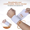 Sport Elastic Bandage Nylon Wrist Support Bracer Wristband Adjustable Portable Brace Support for Outdoor Activity preview-1