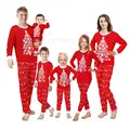 Family Matching Clothing Children Boys Girls Baby Mom Dad Christmas Pajamas  Sets