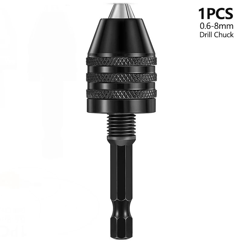 0.6-8mm Clamping Range Hex Drill Bit 
