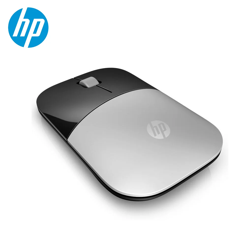 silver hp wireless mouse