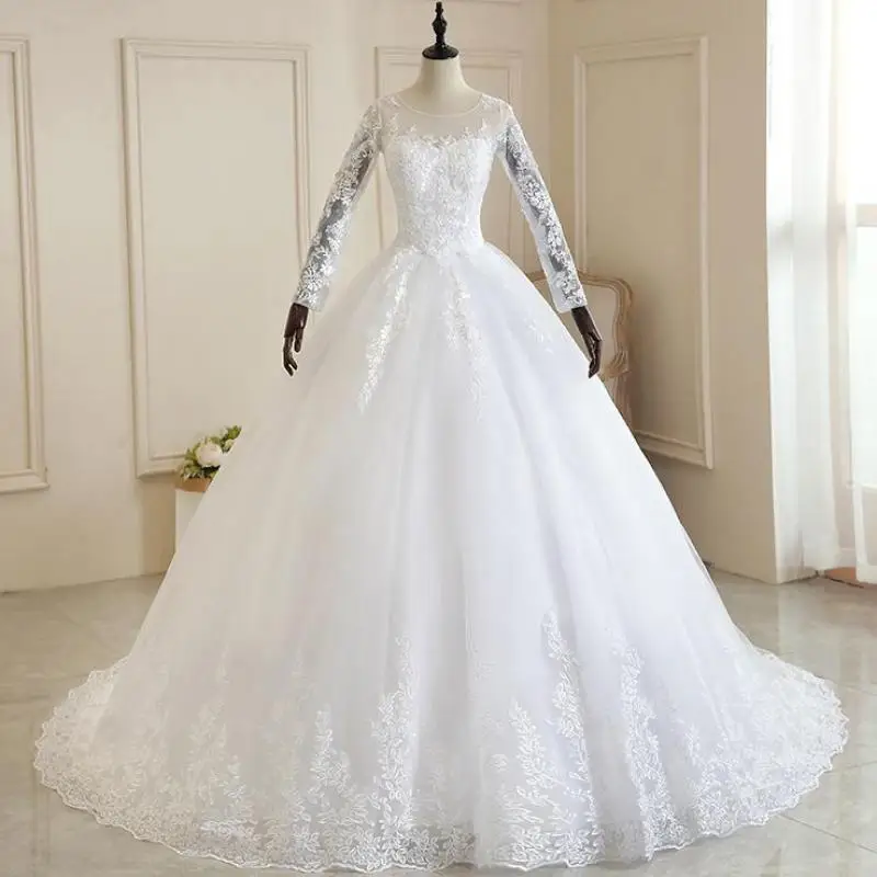 Vestido De Noiva 2022 Pure White Full 