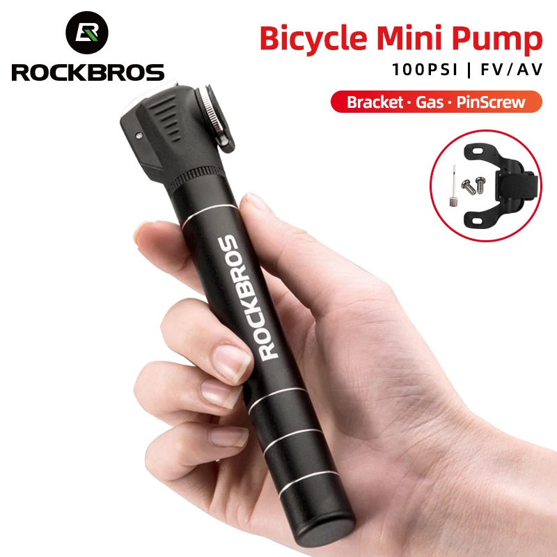 ROCKBROS Mini Bicycle Pump Portable 