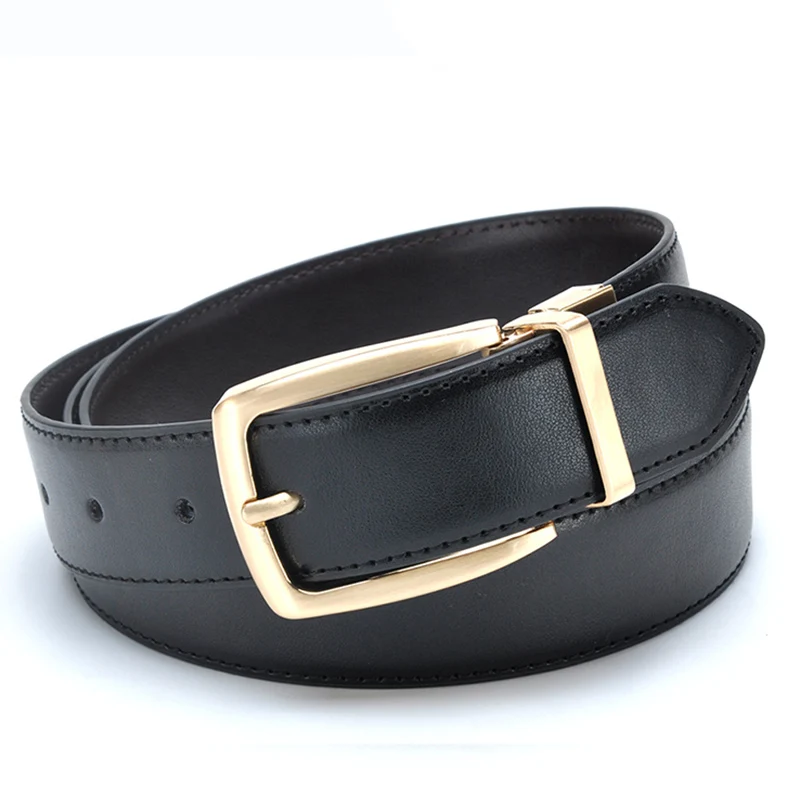 reversible belt gold buckle