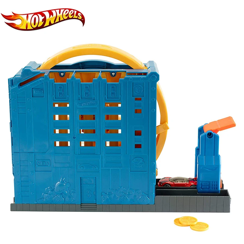 hot wheels bank blast out