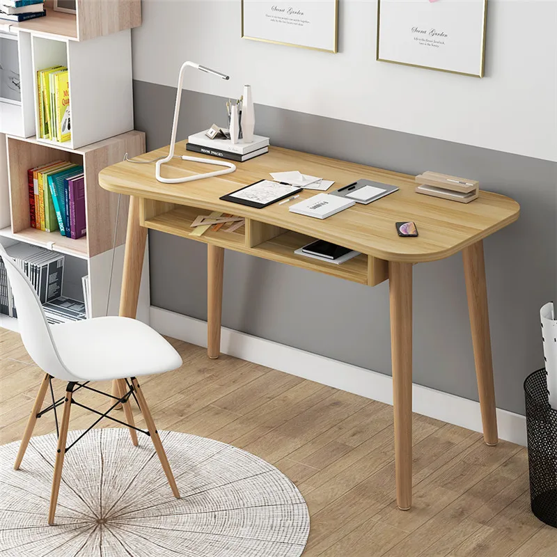 simple computer desk and chair