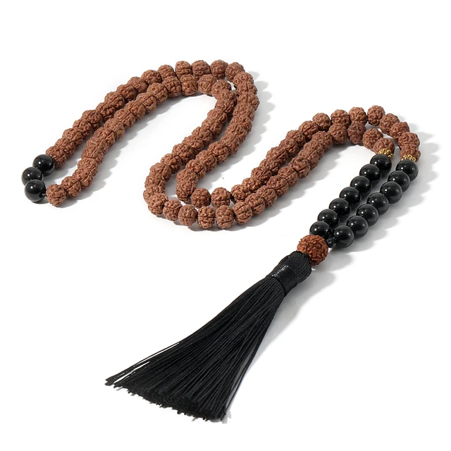 Yoga necklace with tassel Clearance