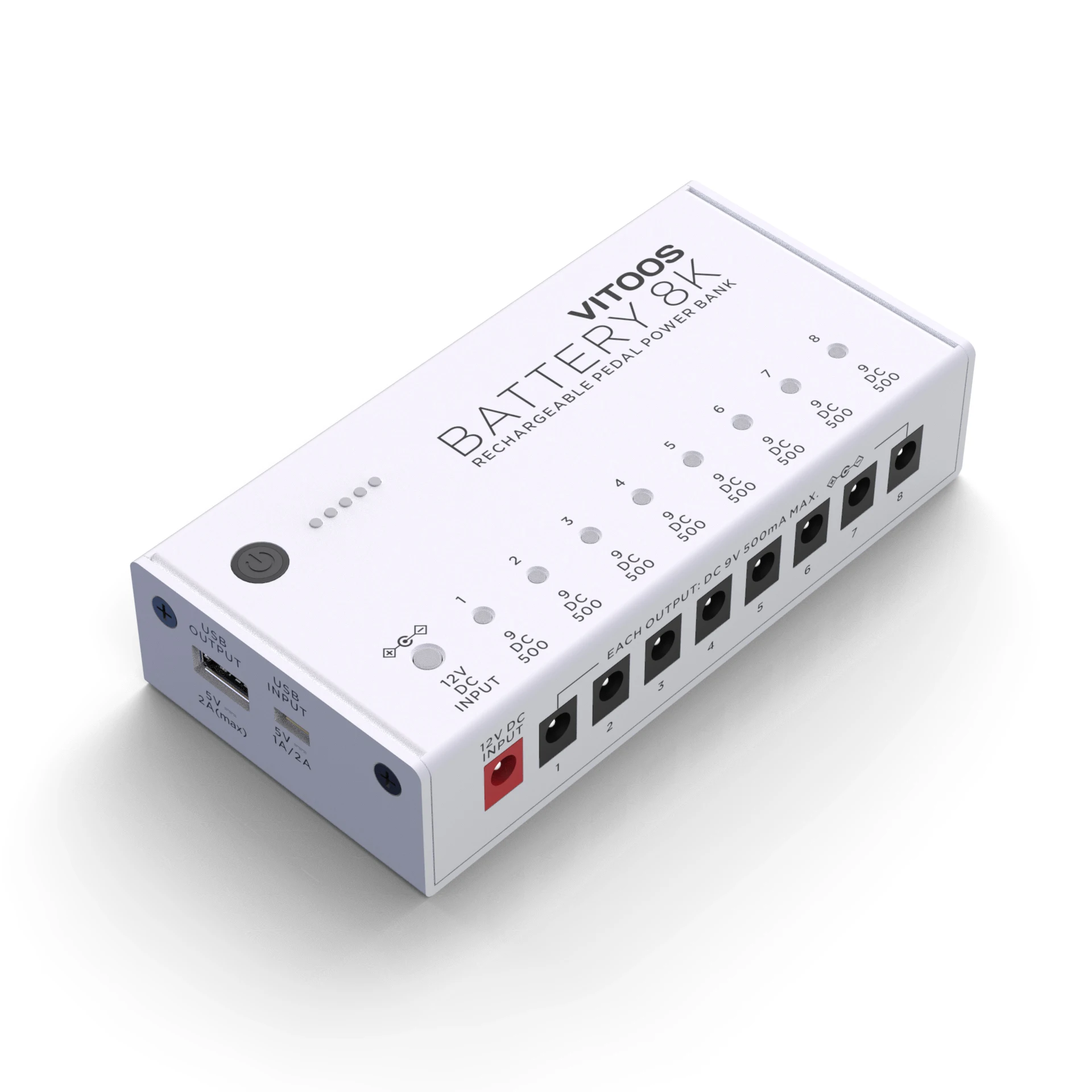 rechargeable pedal power supply