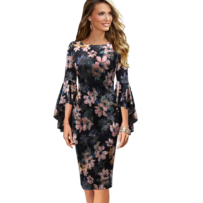 קנו שמלות | Vfemage Women Autumn Winter 