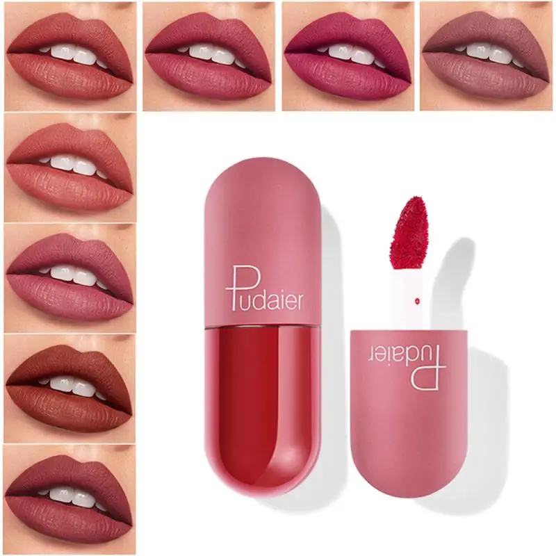 pudaier mini matte velvet liquid lipstick