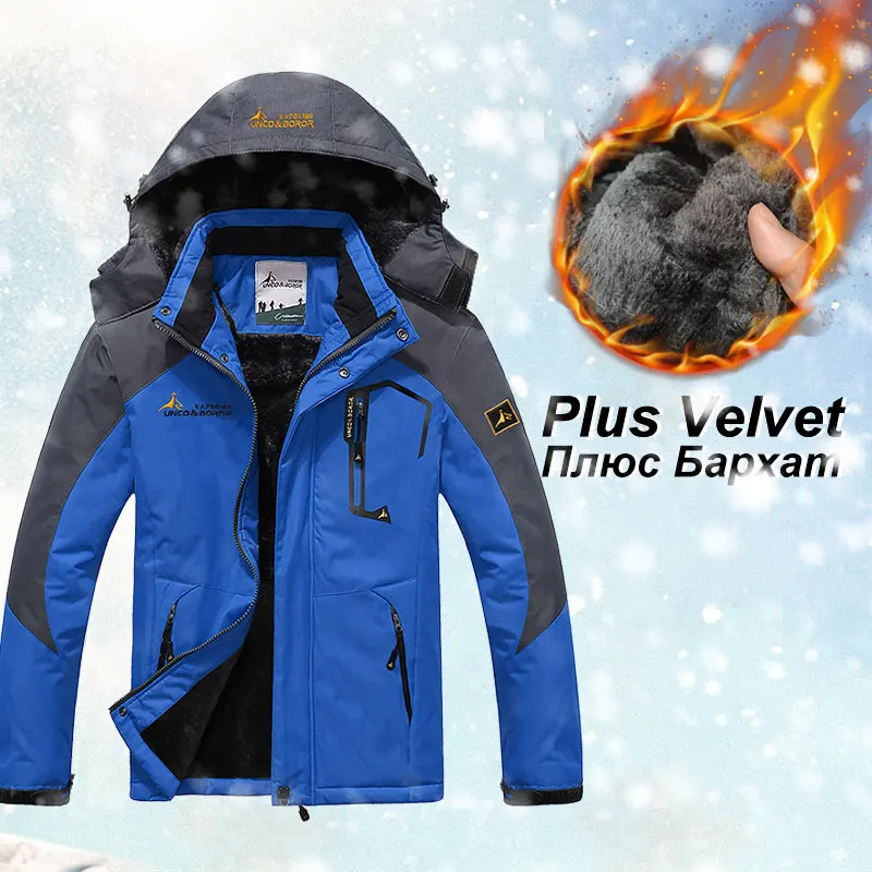 Heated Jacket Men Waterproof Winter 
