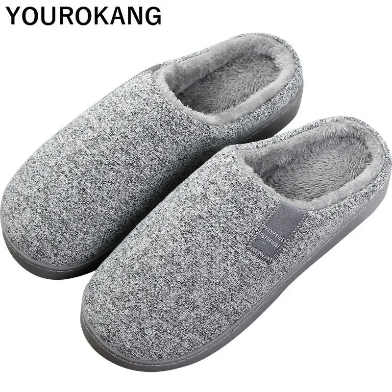 men plush slippers