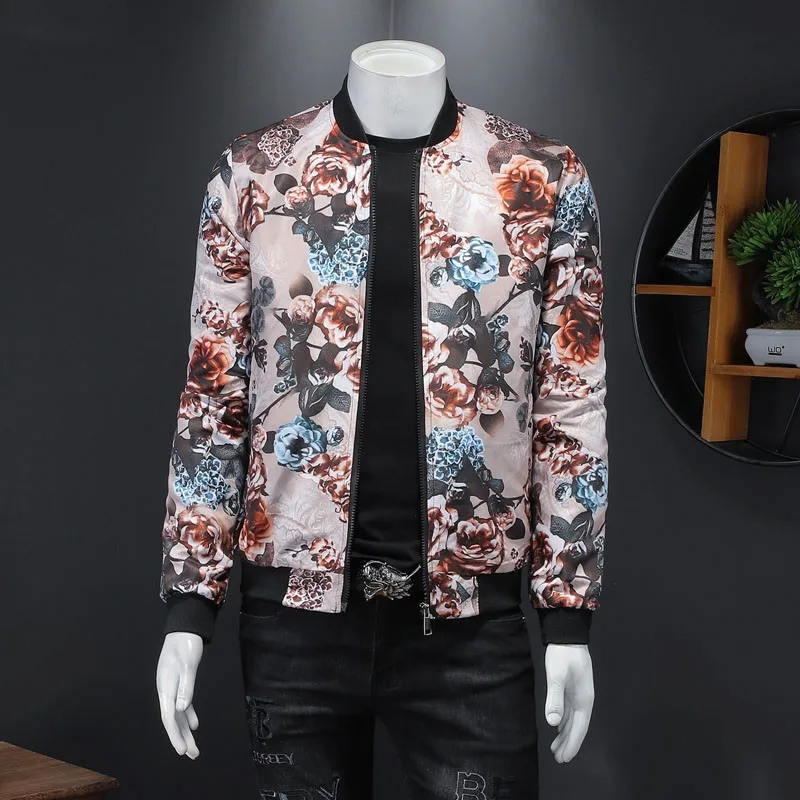 printed floral jacket