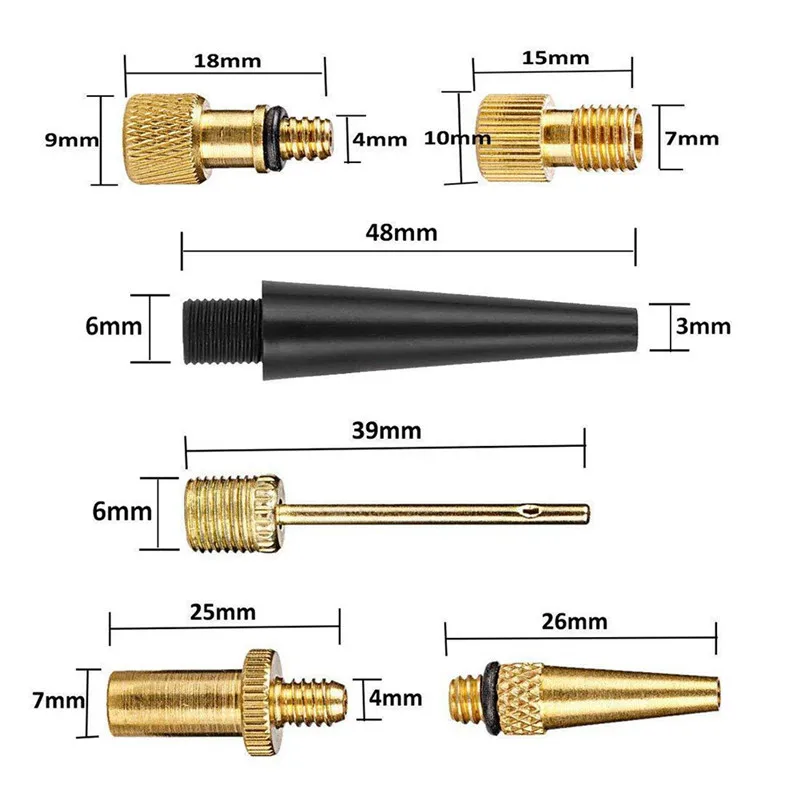 bike pump needle adapter