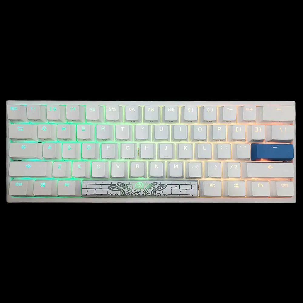 ducky one 2 pure white