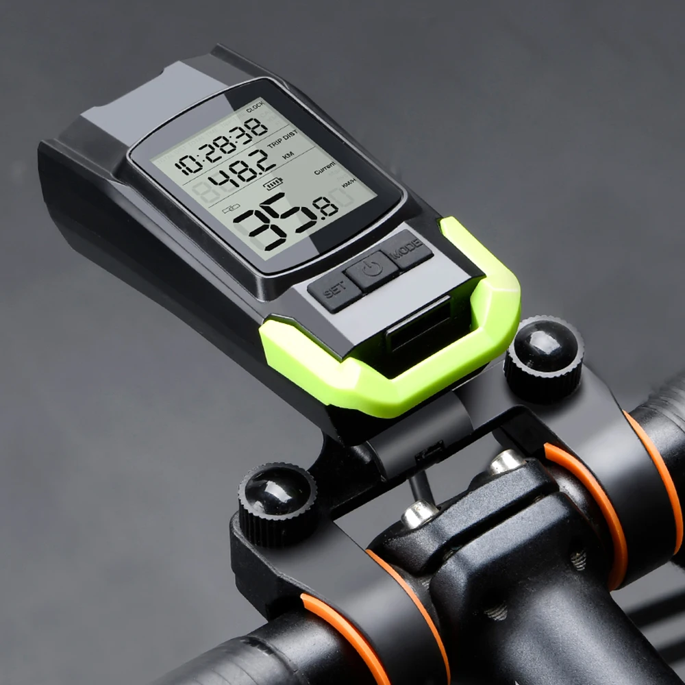Odorless Intervene Well educated Cumpără Ciclism | Wireless Bicycle Computer MTB Cycling Bike Odometer  Stopwatch Speedometer Integrated 800LM Headlight 120DB Horn Accessories