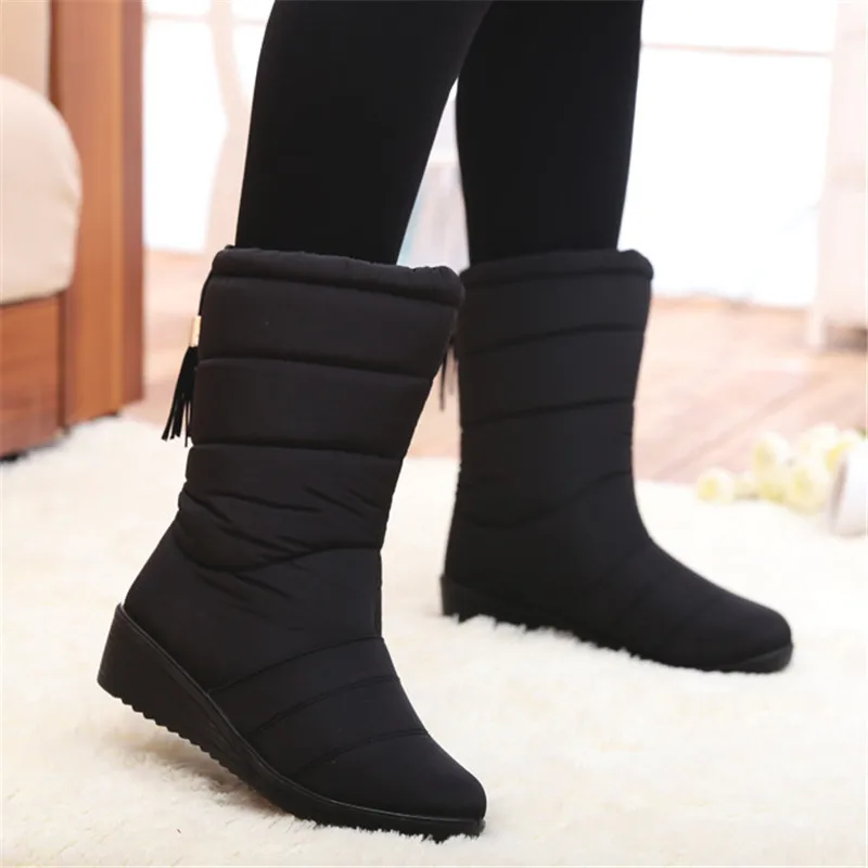 warm short winter boots