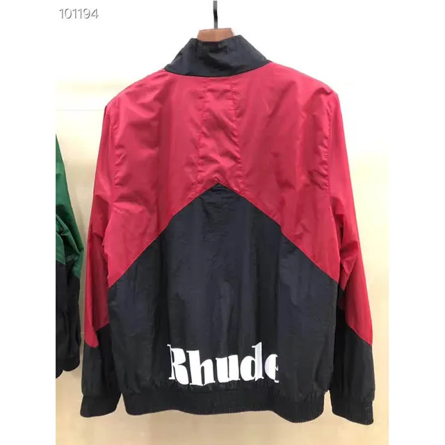 rhude flight jacket