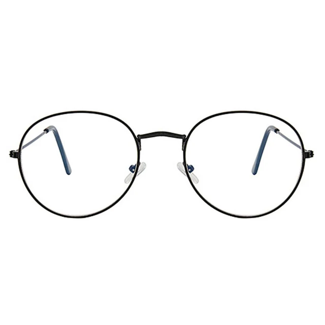 black metal glasses frames