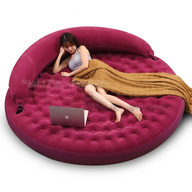 inflatable round mattress