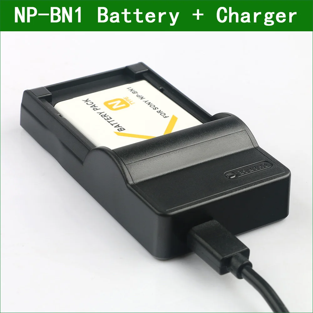 קנו מקורות אנרגיה | LANFULANG NP-BN1 NP BN1 Rechargeable Camera Digital  Battery + Charger For Sony Cyber-Shot DSC-W310 DSC-W320 DSC-W330 DSC-W350