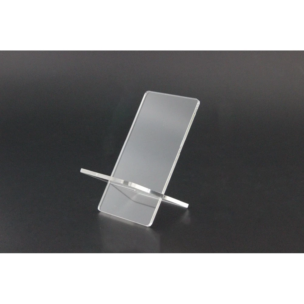 Transparent Acrylic Phone Mount Holder, Mini Portable Display