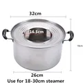 32cm steamer pot
