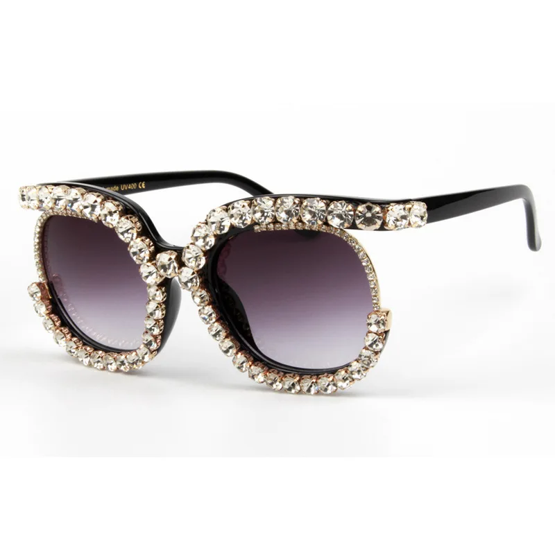 rhinestone frame sunglasses