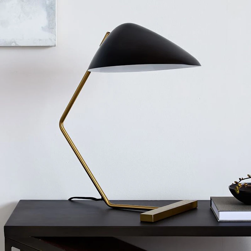 modern black desk lamp